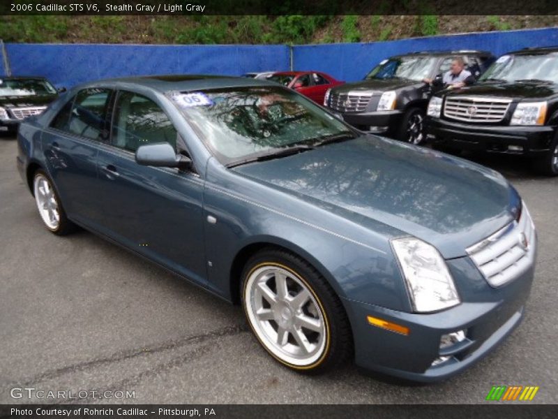 Stealth Gray / Light Gray 2006 Cadillac STS V6