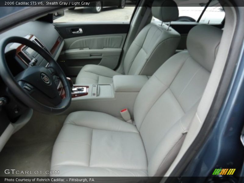 Stealth Gray / Light Gray 2006 Cadillac STS V6