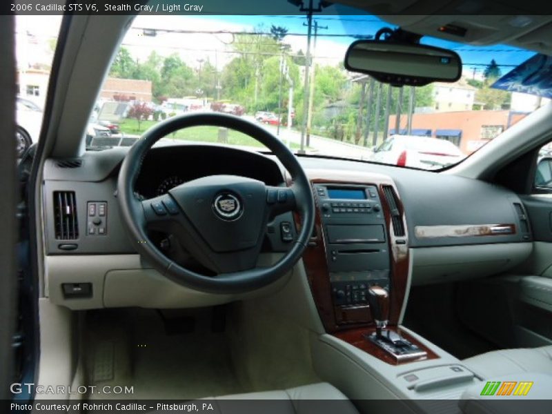 Stealth Gray / Light Gray 2006 Cadillac STS V6