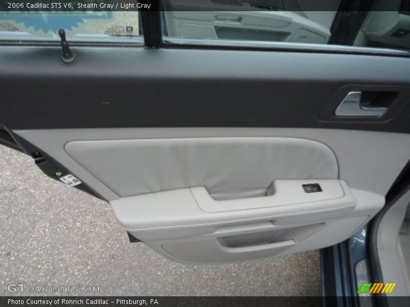 Stealth Gray / Light Gray 2006 Cadillac STS V6