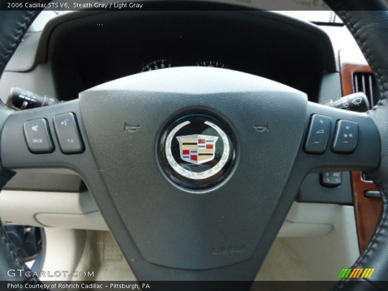 Stealth Gray / Light Gray 2006 Cadillac STS V6