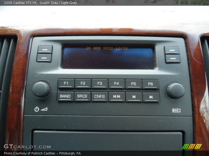 Stealth Gray / Light Gray 2006 Cadillac STS V6