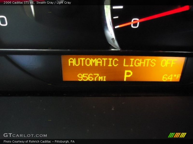 Stealth Gray / Light Gray 2006 Cadillac STS V6