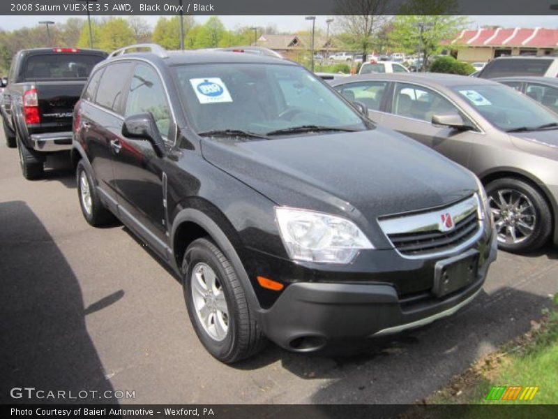 Black Onyx / Black 2008 Saturn VUE XE 3.5 AWD