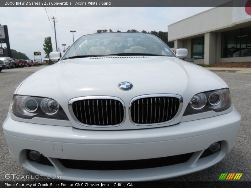 Alpine White / Sand 2006 BMW 3 Series 325i Convertible