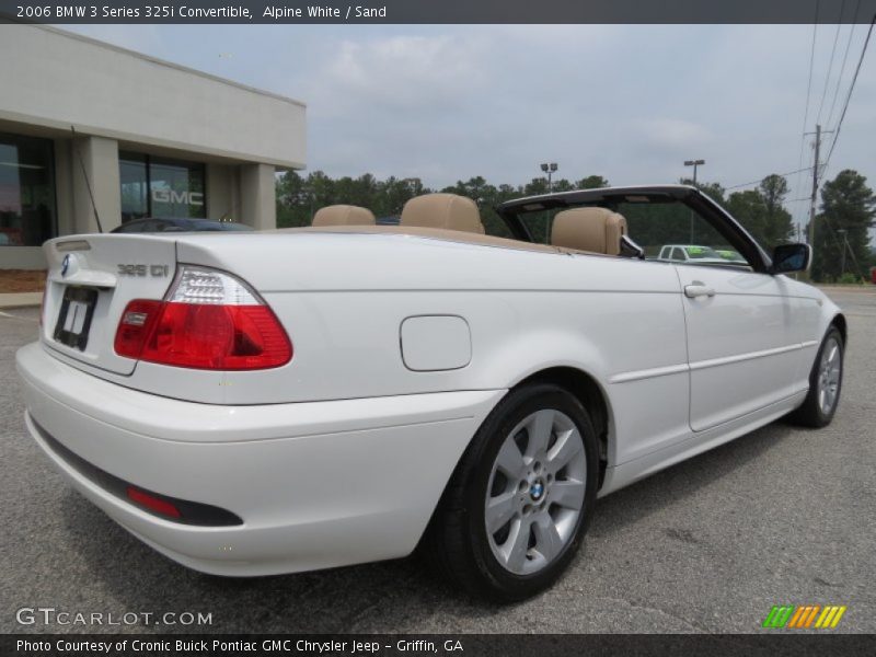 Alpine White / Sand 2006 BMW 3 Series 325i Convertible