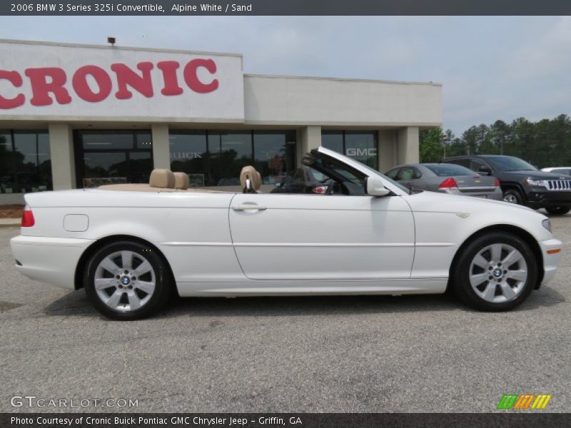 Alpine White / Sand 2006 BMW 3 Series 325i Convertible