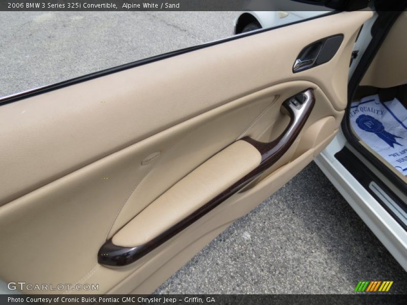 Alpine White / Sand 2006 BMW 3 Series 325i Convertible