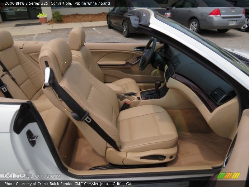 Alpine White / Sand 2006 BMW 3 Series 325i Convertible