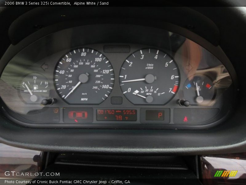 Alpine White / Sand 2006 BMW 3 Series 325i Convertible