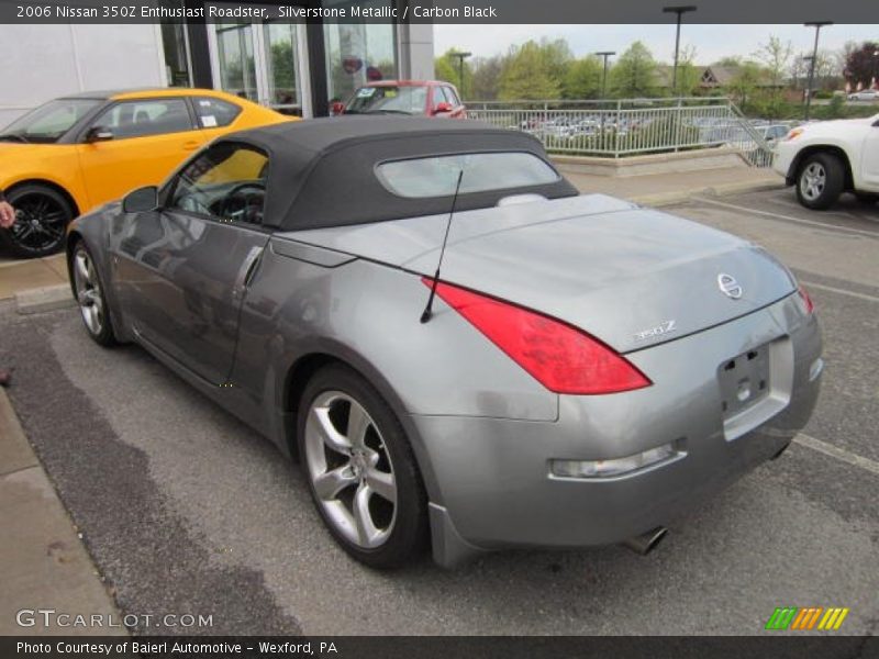 Silverstone Metallic / Carbon Black 2006 Nissan 350Z Enthusiast Roadster
