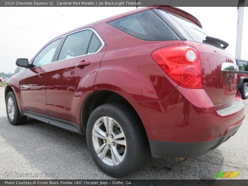 Cardinal Red Metallic / Jet Black/Light Titanium 2010 Chevrolet Equinox LS