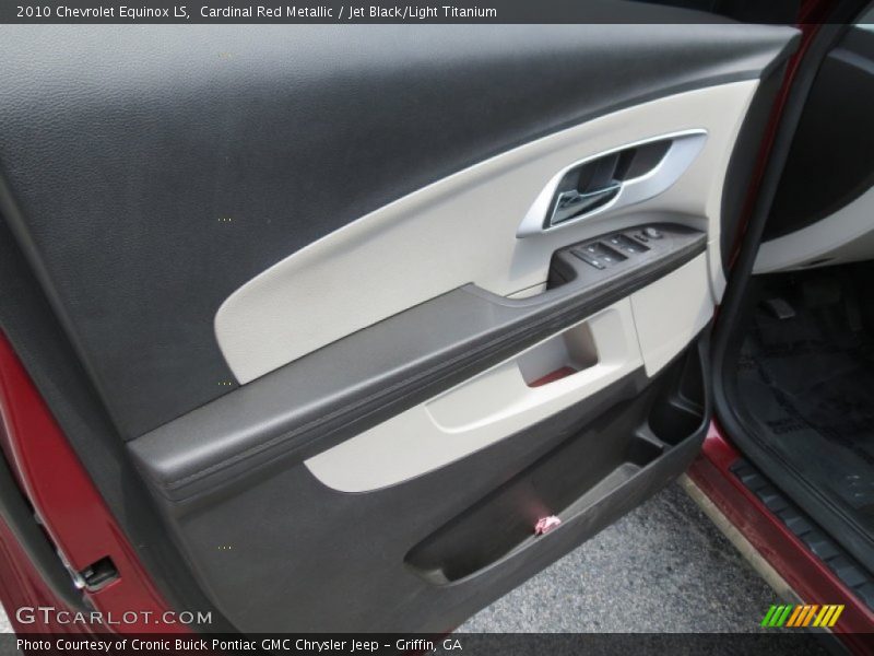 Cardinal Red Metallic / Jet Black/Light Titanium 2010 Chevrolet Equinox LS