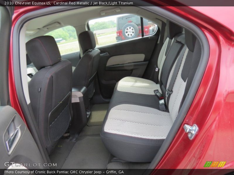 Cardinal Red Metallic / Jet Black/Light Titanium 2010 Chevrolet Equinox LS