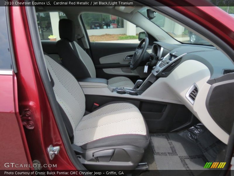Cardinal Red Metallic / Jet Black/Light Titanium 2010 Chevrolet Equinox LS
