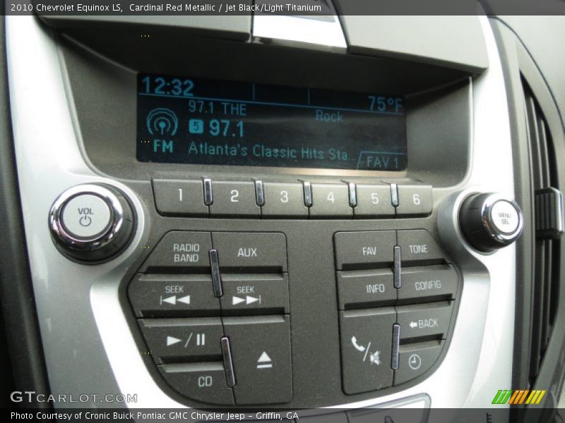 Cardinal Red Metallic / Jet Black/Light Titanium 2010 Chevrolet Equinox LS