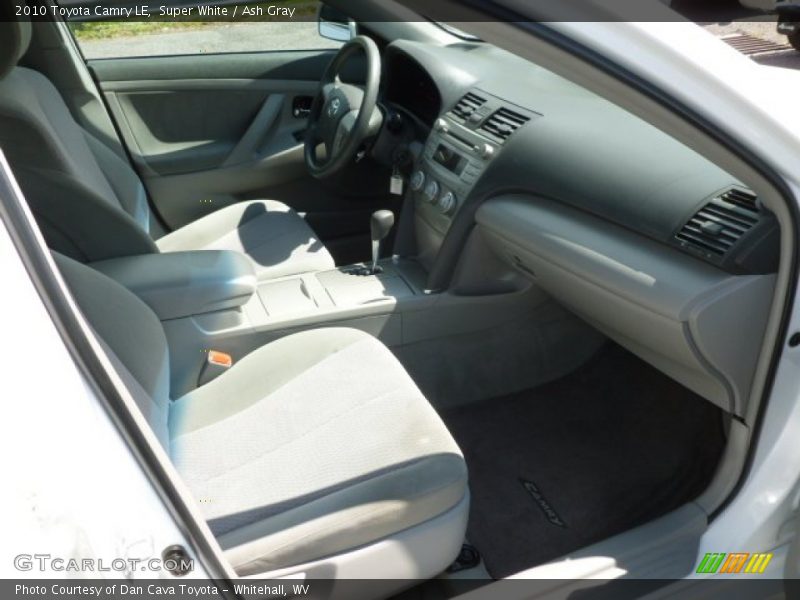 Super White / Ash Gray 2010 Toyota Camry LE