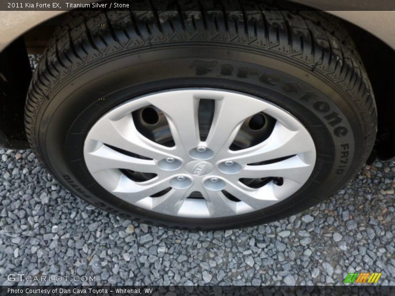 Titanium Silver / Stone 2011 Kia Forte EX