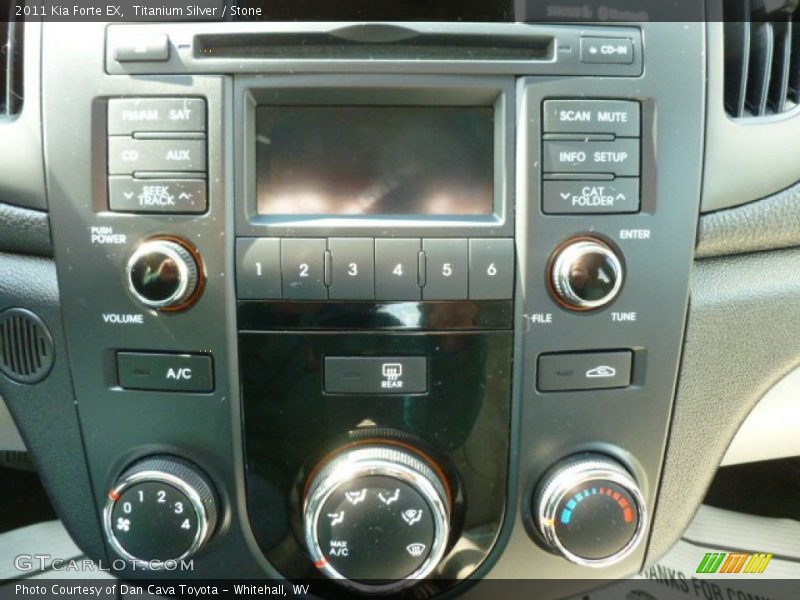 Titanium Silver / Stone 2011 Kia Forte EX
