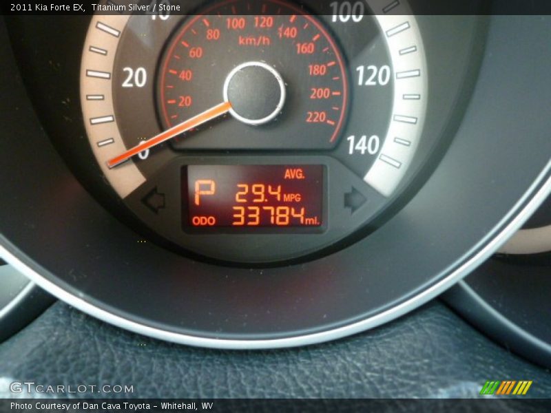 Titanium Silver / Stone 2011 Kia Forte EX