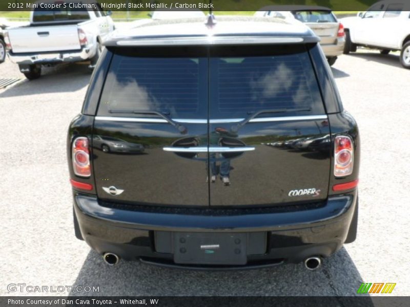 Midnight Black Metallic / Carbon Black 2012 Mini Cooper S Clubman