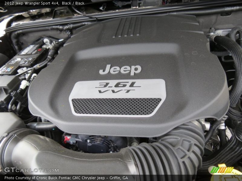 Black / Black 2012 Jeep Wrangler Sport 4x4