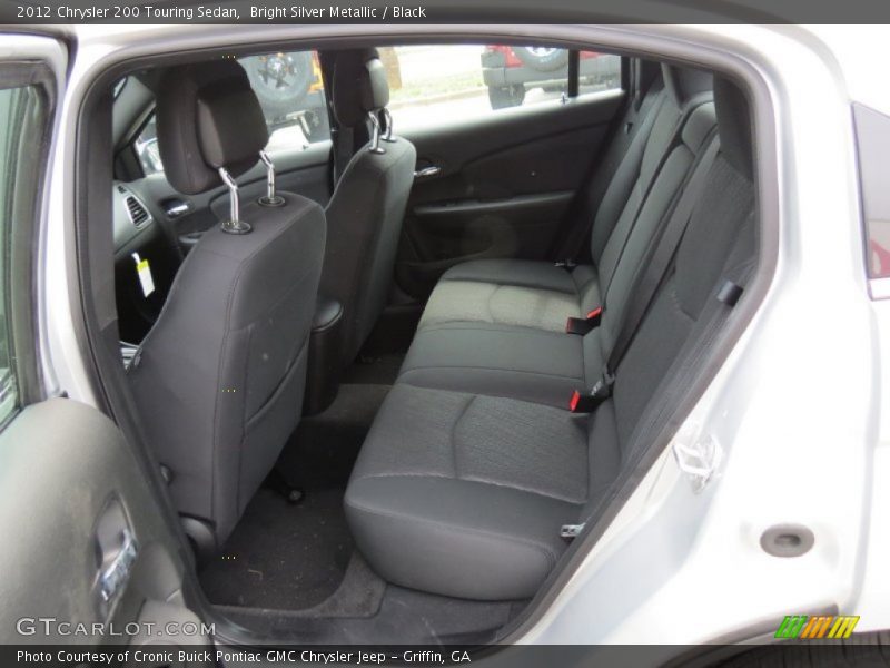 Bright Silver Metallic / Black 2012 Chrysler 200 Touring Sedan