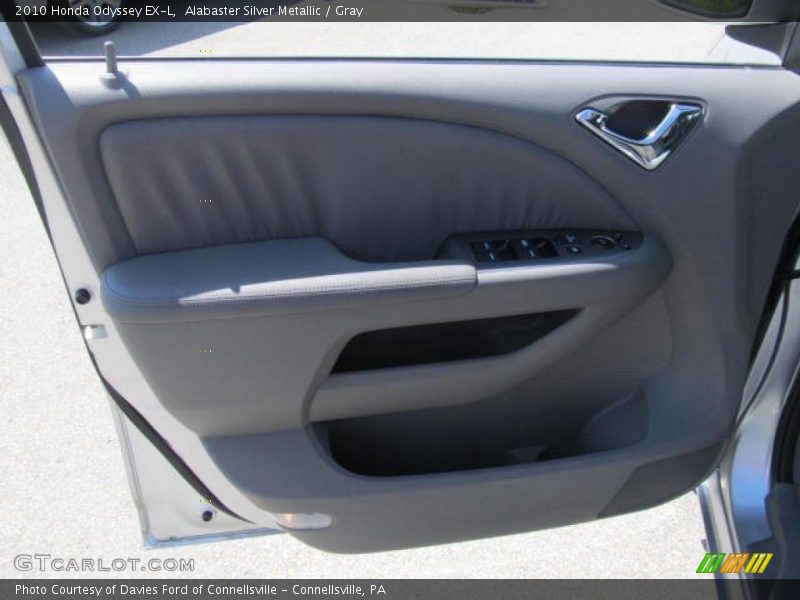 Alabaster Silver Metallic / Gray 2010 Honda Odyssey EX-L
