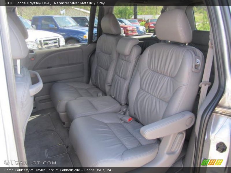 Alabaster Silver Metallic / Gray 2010 Honda Odyssey EX-L
