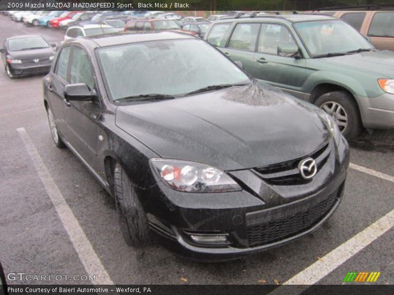 Black Mica / Black 2009 Mazda MAZDA3 MAZDASPEED3 Sport