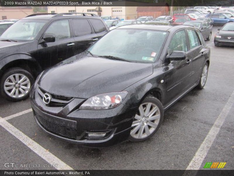 Black Mica / Black 2009 Mazda MAZDA3 MAZDASPEED3 Sport