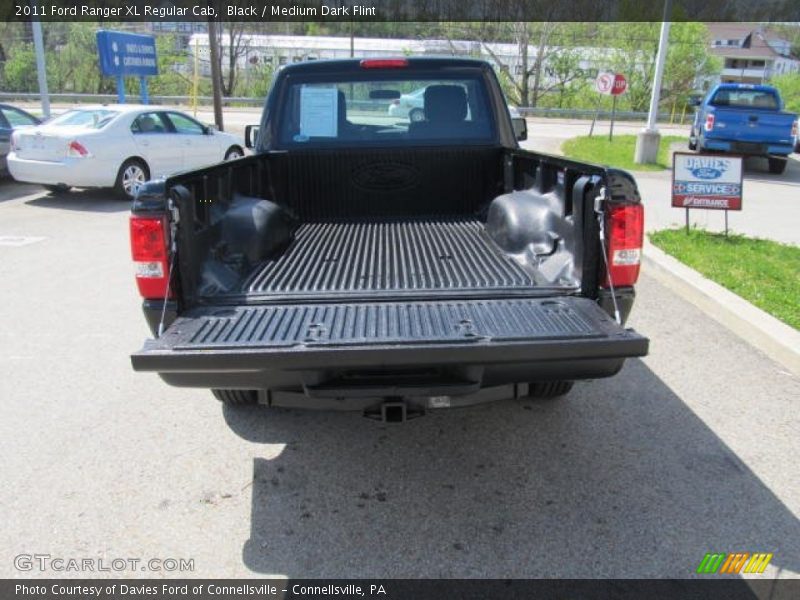 Black / Medium Dark Flint 2011 Ford Ranger XL Regular Cab