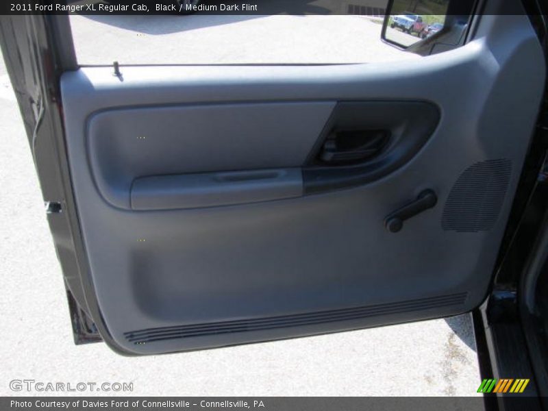 Black / Medium Dark Flint 2011 Ford Ranger XL Regular Cab