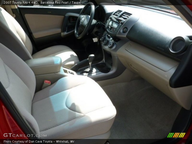 Barcelona Red Pearl / Taupe 2007 Toyota RAV4 4WD