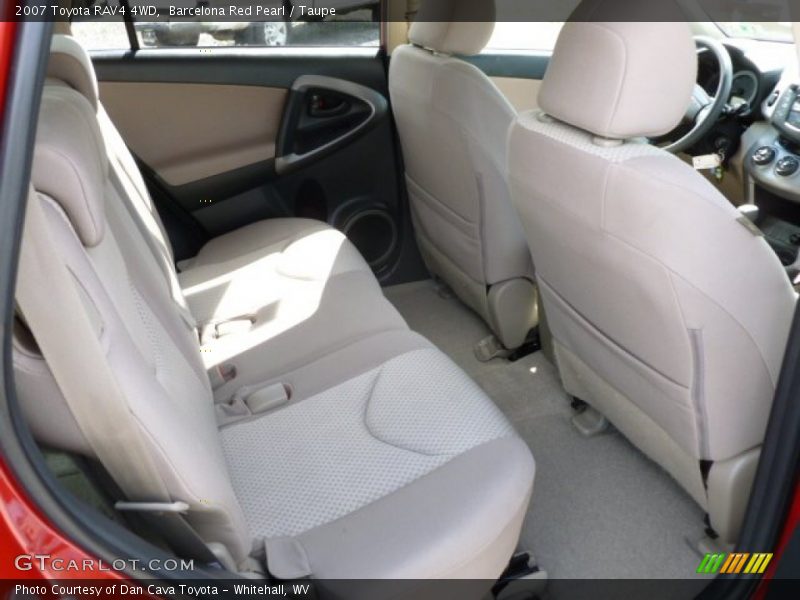 Barcelona Red Pearl / Taupe 2007 Toyota RAV4 4WD