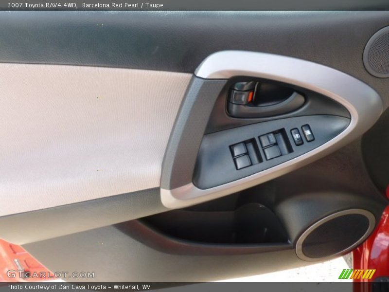 Barcelona Red Pearl / Taupe 2007 Toyota RAV4 4WD