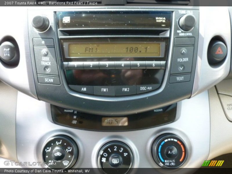Barcelona Red Pearl / Taupe 2007 Toyota RAV4 4WD