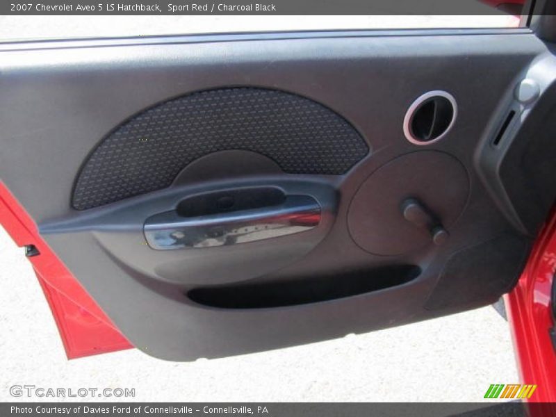 Sport Red / Charcoal Black 2007 Chevrolet Aveo 5 LS Hatchback