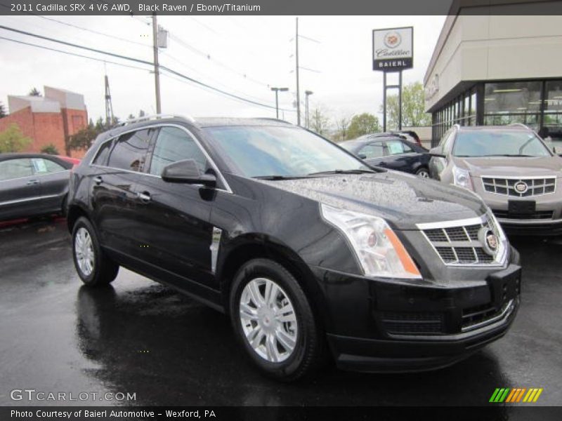 Black Raven / Ebony/Titanium 2011 Cadillac SRX 4 V6 AWD