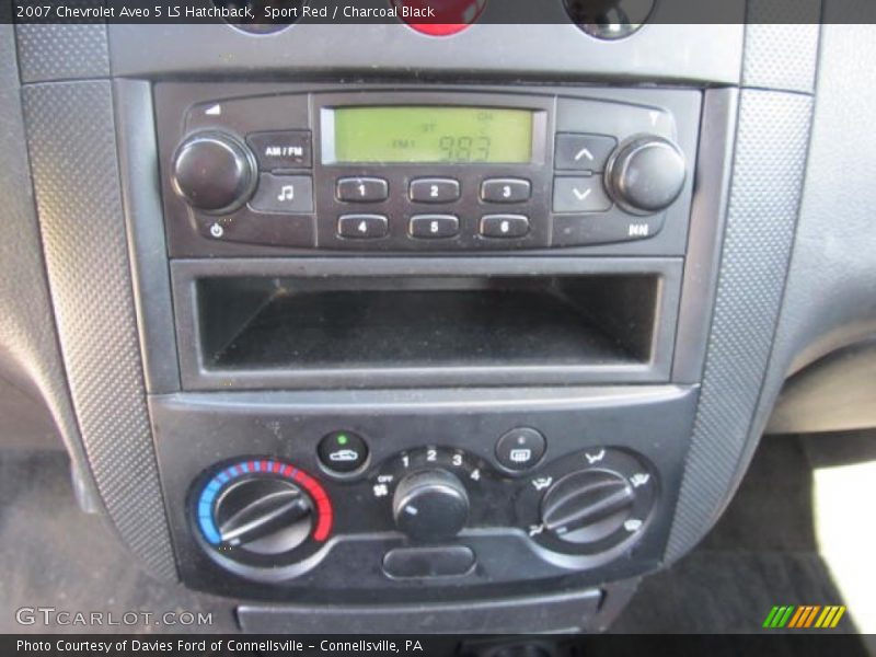 Sport Red / Charcoal Black 2007 Chevrolet Aveo 5 LS Hatchback
