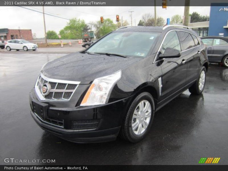 Black Raven / Ebony/Titanium 2011 Cadillac SRX 4 V6 AWD