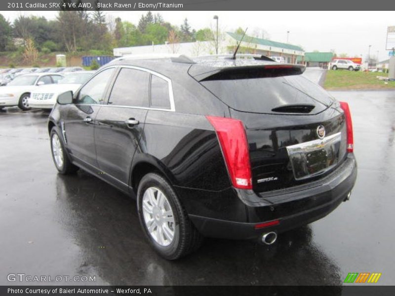 Black Raven / Ebony/Titanium 2011 Cadillac SRX 4 V6 AWD