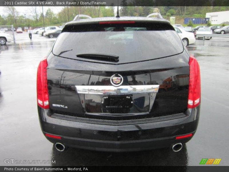 Black Raven / Ebony/Titanium 2011 Cadillac SRX 4 V6 AWD