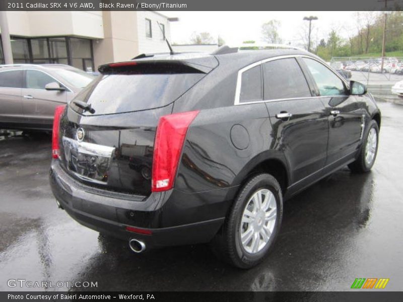Black Raven / Ebony/Titanium 2011 Cadillac SRX 4 V6 AWD