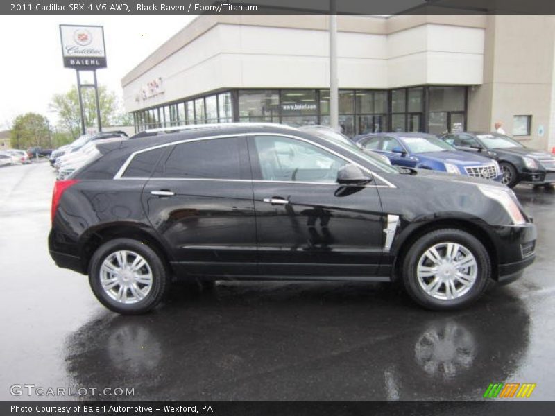 Black Raven / Ebony/Titanium 2011 Cadillac SRX 4 V6 AWD
