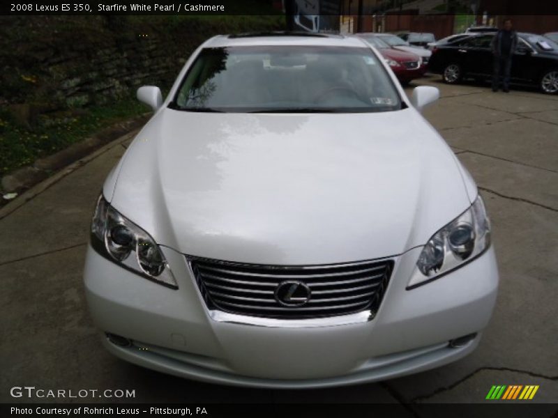Starfire White Pearl / Cashmere 2008 Lexus ES 350