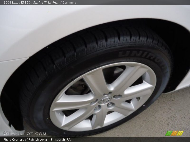 Starfire White Pearl / Cashmere 2008 Lexus ES 350