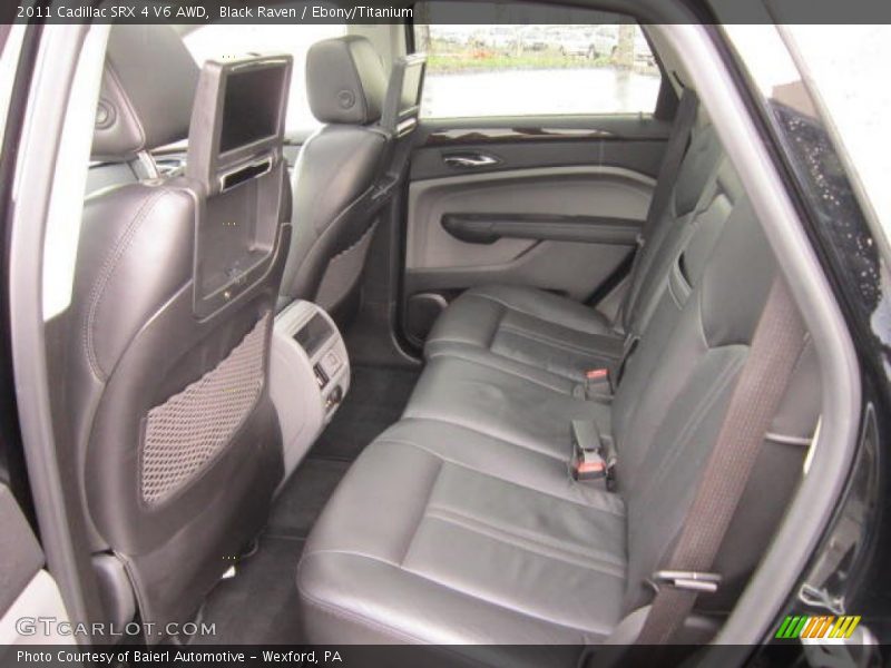 Black Raven / Ebony/Titanium 2011 Cadillac SRX 4 V6 AWD