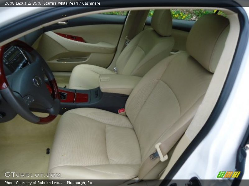  2008 ES 350 Cashmere Interior