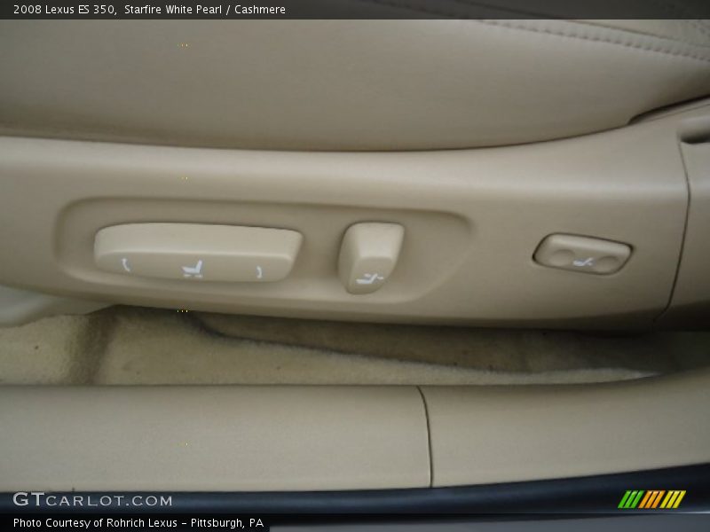 Starfire White Pearl / Cashmere 2008 Lexus ES 350